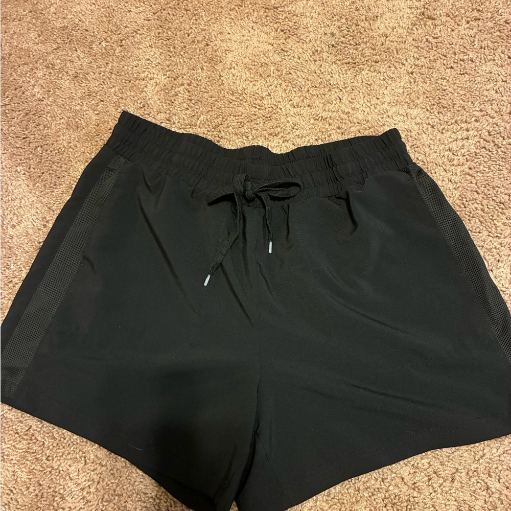 Women's Black Athletic Shorts
